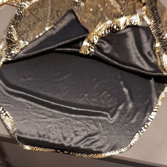 Claudia Barnes Vintage Gold and Black Snakeskin Print Long Sleeve Button Down - Picture 9 of 9